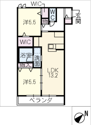 ＱＵＡＲＩＯＲ一社 2階