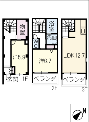 ﾎﾟｰﾗｽﾀｰ12TH星ヶ丘山手 