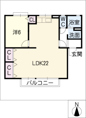 セジュール薬師寺 1階