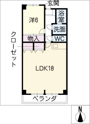 シャンポール河八 1階