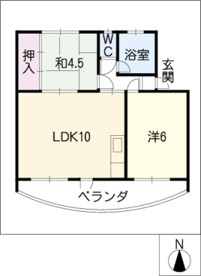 コーポ梅田 2階