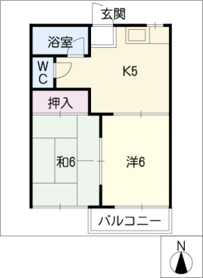 グリーンハイツ細畑 1階