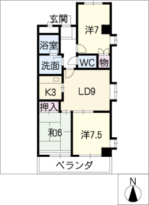 アイレックスミヤケ 7階