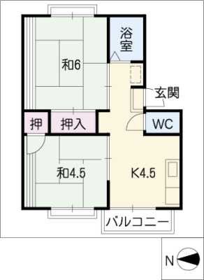 シャルム川崎 1階