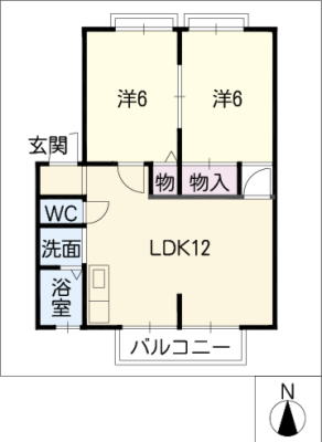 ドルチェ各務原Ｊ．Ｋ．Ｌ．Ｍ棟