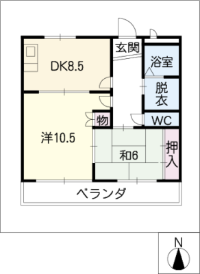 ヤマキエステート 1階