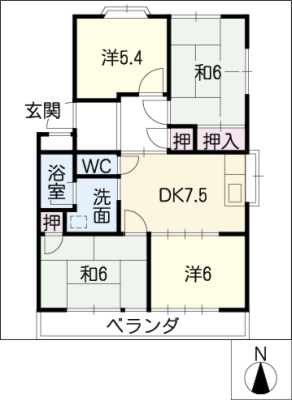 東陽第３ハイツ 5階