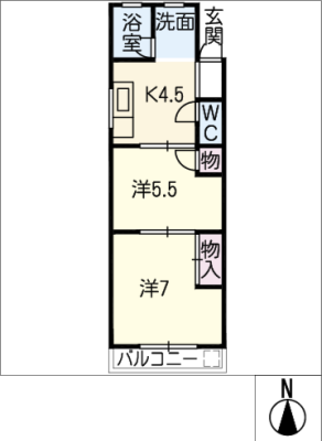 第二紅屋コーポ 2階