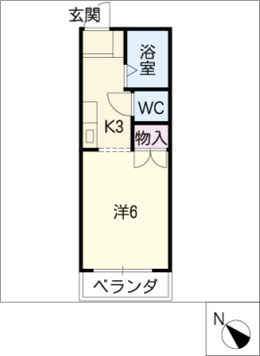 シャンポール森山 2階