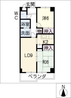 ＭＳコーポ 2階