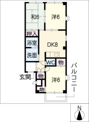 ベルトップⅢ 2階