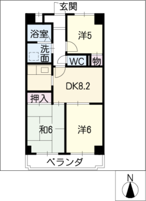 関ガーデンヒルズ 4階