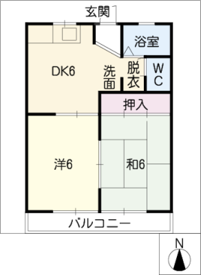 ハイツ早川 2階