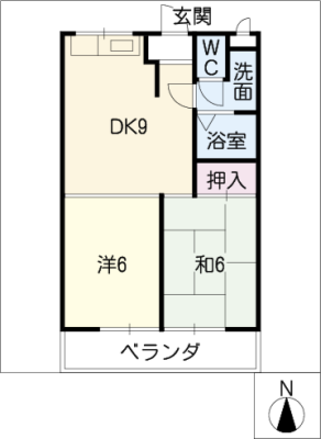 リヴィエール桐谷 1階