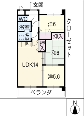 ファミーユ日新 4階