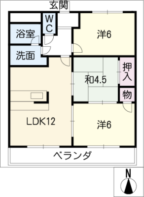 サンティアラＡ 4階