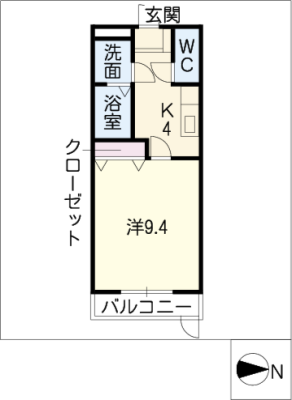 ソレイユ弐番館 1階