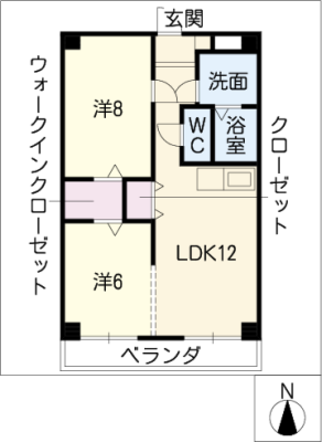 ヴァンベールＧＩＮＡＮ 2階