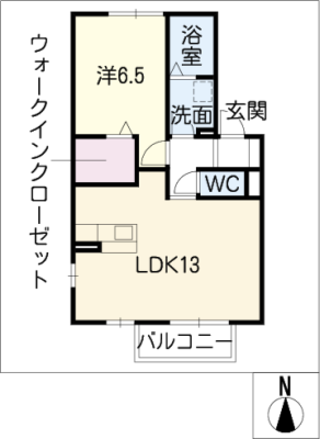 コートハウス岐陽ⅡＢ 1階