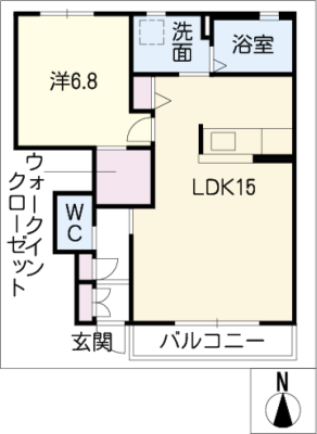 フロンティア琴塚Ｂ棟 1階