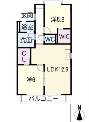 グリーンとぴあⅢ 2階