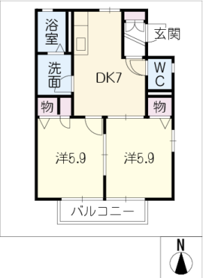 グリーンとぴあⅥ 2階