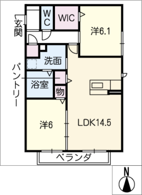 サンライズ　Ｆ 2階