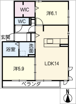 ナインヒルズ 3階