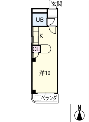 メゾンヤマザキ 3階