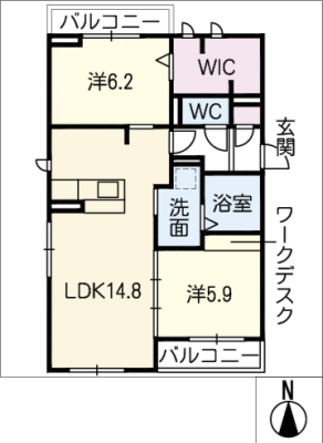 ローザセレスト　Ⅰ 3階