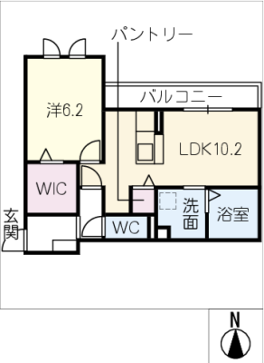 仮）D-ROOM岐南町下印食　Ａ棟 1階