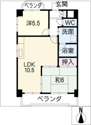 リヴァーサイド植田 1階