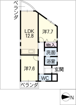 ＨＡＲＡＸ表山 2階