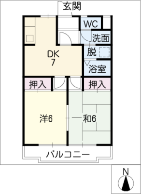 ロッキー須崎Ｂ棟 1階