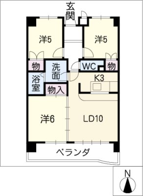 グランドール東丘 4階