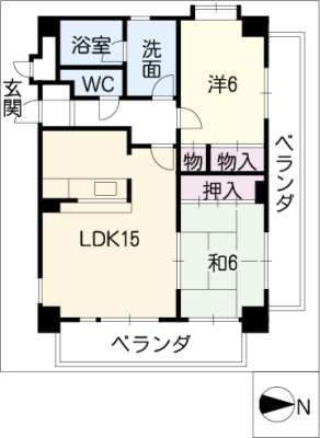 藤マンションⅡ 2階
