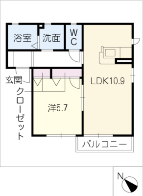 メゾンレグルス 1階