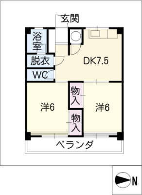 シャトー高蔵 3階