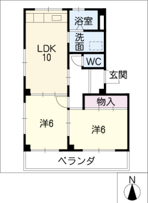 マンション露橋　Ａ棟 3階