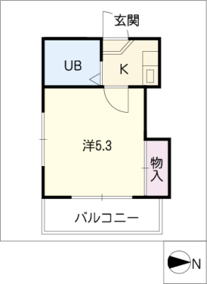 レオパレス２１川名第３ 2階