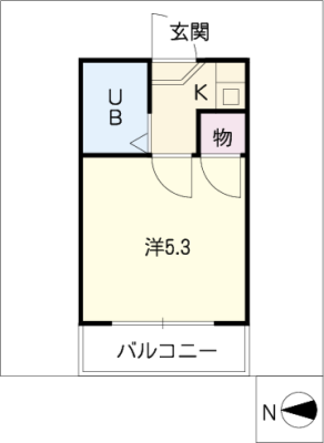 レオパレス２１川名第３ 1階