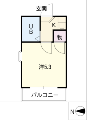 レオパレス２１川名第３ 1階