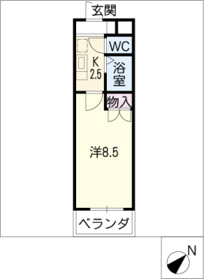 タウンコート児島 2階