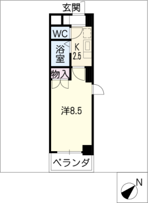 タウンコート児島 6階