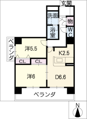 リバーサイドステージ山王 7階