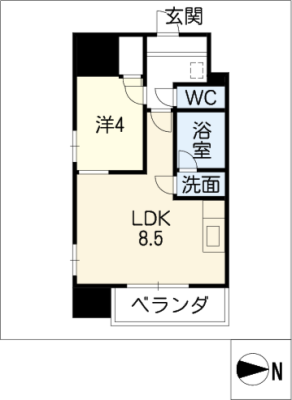 エスティメゾン東別院 5階