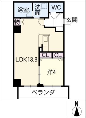 サンパレス東別院 4階