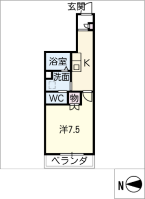 Ｍａｉｓｏｎ西高蔵Ｗｅｓｔ 2階