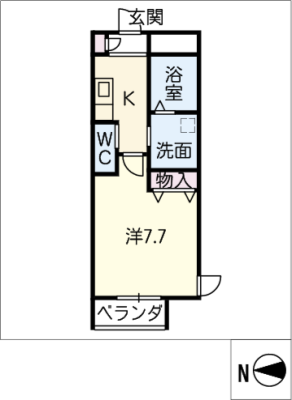 Ｍａｉｓｏｎ西高蔵Ｗｅｓｔ 4階