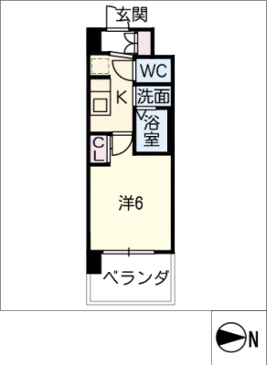 ｴｽﾃﾑｺｰﾄ名古屋金山ﾐｯﾄﾞｸﾛｽ 6階